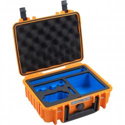 B&w Outdoor Cases B&w Cases Type 1000 For Dji Osmo Action 3, Orange - Kuffert