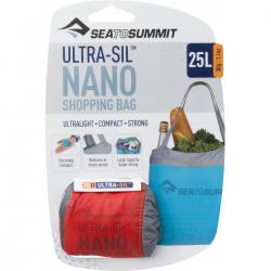 Ultra-Sil Nano Shopping Bag Red - rød - Sea to summit