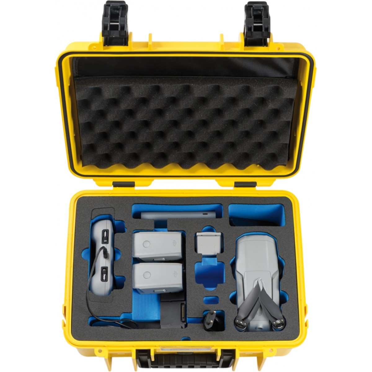 Inca Empire spole Brise Køb B&W Outdoor Cases BW Outdoor Cases Type 4000 for DJI Air 2S + Mavic Air  2 Fly More Combo (charge-in-case) Yellow - Kuffert (4031541743831)